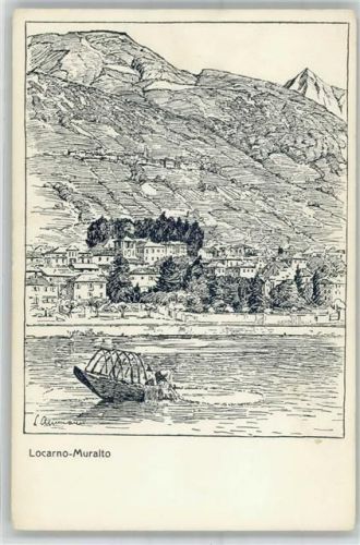 6600 Muralto Künstlerkarte sign. L. Ammann