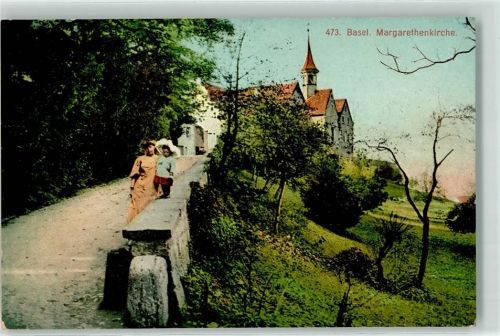 4102 Binningen 1908 - St Margarethenkirche