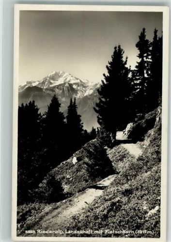 3987 Riederalp 1939 Foto AK