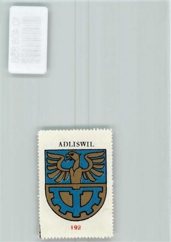 8134 Adliswil - Vignette Wappen Kaffee Hag ca 1920-1940 Adler