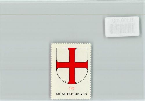 8596 Münsterlingen - Vignette Wappen Kaffee Hag ca 1920-1940