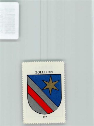 8702 Zollikon - Vignette Wappen Kaffee Hag ca 1920-1940