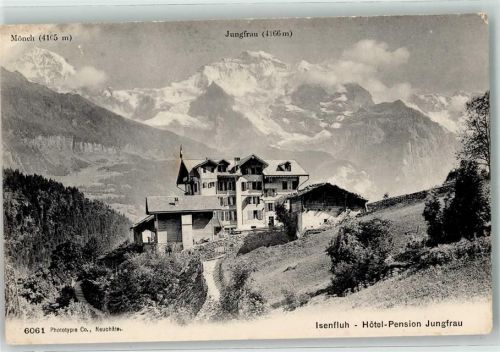 3822 Isenfluh 1907 - Hotel Jungfrau