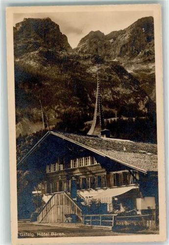 3785 Gsteig b. Gstaad 1911 - Hotel Bären