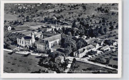 8596 Münsterlingen - Fliegeraufnahme, Kantonsspital