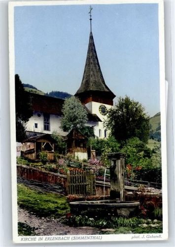 3762 Erlenbach im Simmental - Kirche