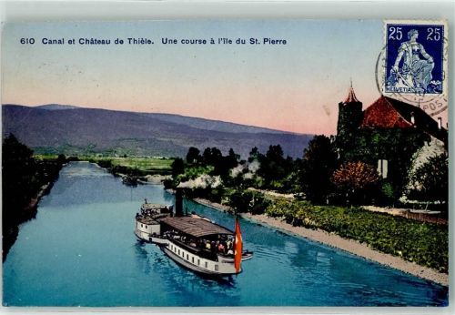 2075 Thielle - DS auf dem Kanal