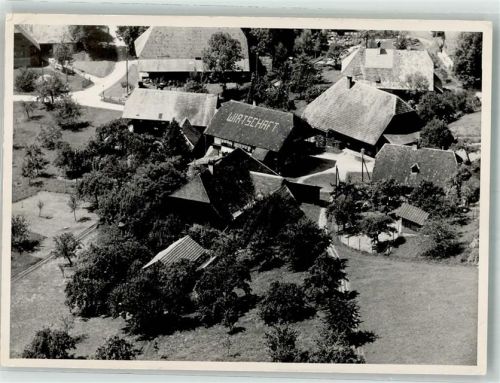 3532 Zäziwil 1951 Foto AK Fliegeraufnahme gadt