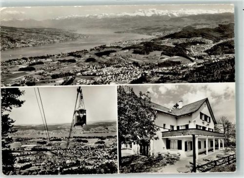 8134 Adliswil - Gasthaus Felsenegg Seilbahn
