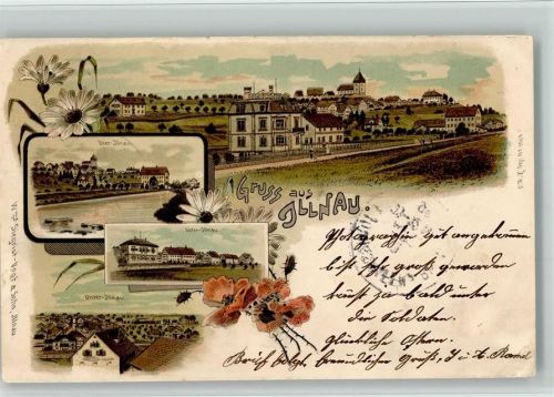 8308 Illnau 1899 BOAKC Lithographie