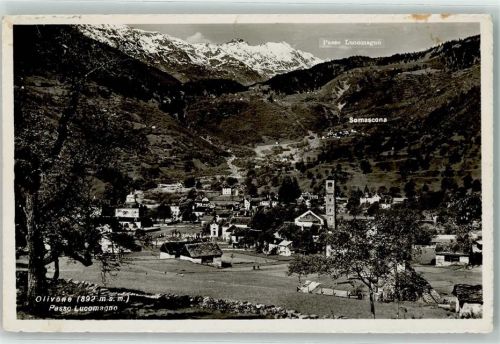 6718 Olivone Blenio - Feldpost Fest Kp 29