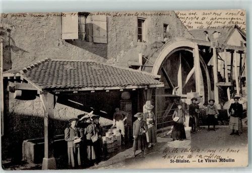 2072 St-Blaise 1908 - Le Vieux Moulin