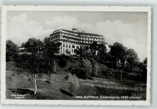 6936 Cademario - Kurhaus