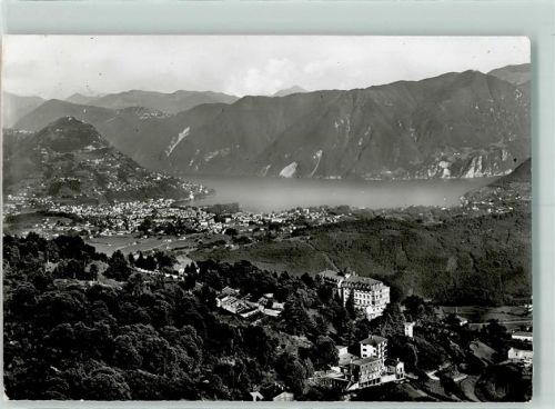 6936 Cademario 1956 Foto AK Luftbild Aerofoto