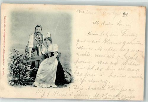 9104 Waldstatt - Tracht Ort lt. Stempel