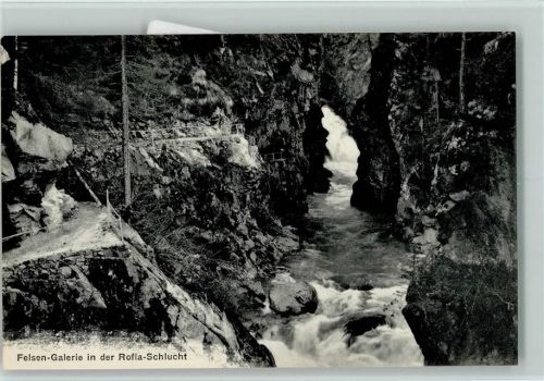 7440 Andeer - Felsen Galerie in der Rofla Schlucht , sehr sehr gute Erhaltung AK
