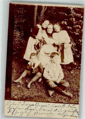 8243 Altdorf SH 1903 Foto AK Famileinfoto Ort lt. Stempel