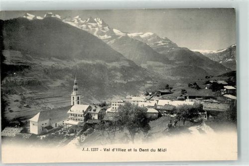 1873 Val-d'Illiez - Dent du Midi Kirche