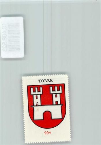 6717 Torre Blenio - Vignette Wappen Kaffee Hag ca 1920-1940