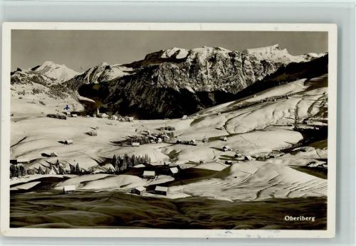 8843 Oberiberg - Gesamtansicht Winteraufnahme