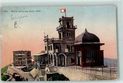 Monte Generoso 1910 - Kulm Wappen