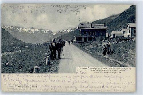 Oberalp - Kurhaus Oberalpsee, Oberalp-Passhöhe