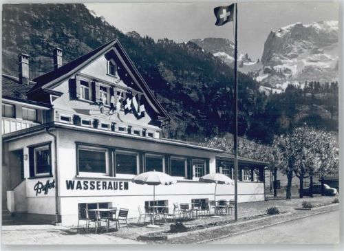9057 Wasserauen - Gasthaus, Bahnhof-Buffet