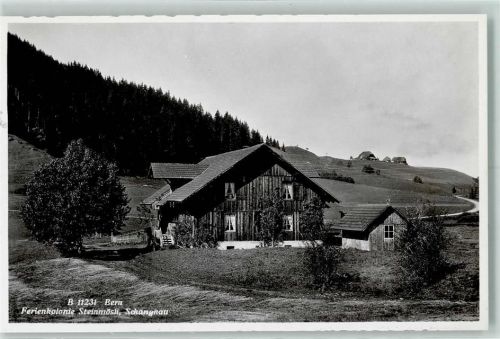 6197 Schangnau Gebrauchsspuren Ferienkolonie Steinmösli