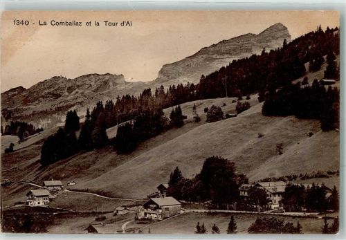 1862 La Comballaz Ormont-Dessous 1914 - Tour d´Ai