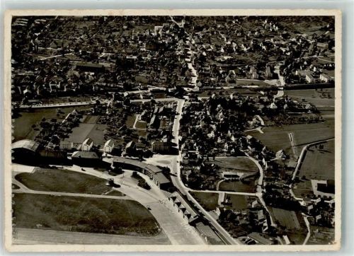 8600 Dübendorf Gebrauchsspuren Reissnagellöcher Fliegeraufnahme Kaserne Feldpost