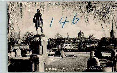 3000 Bern Berne - Albrecht von Haller Denkmal