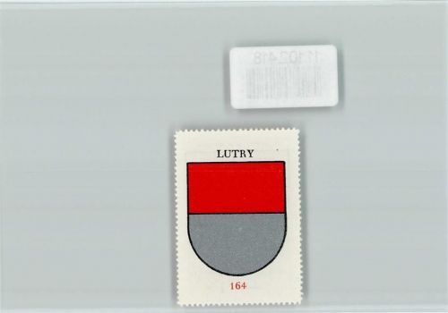 1095 Lutry - Vignette Wappen Kaffee Hag ca 1920-1940