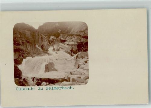 3862 Innertkirchen Foto AK Gelmerbach Kaskade