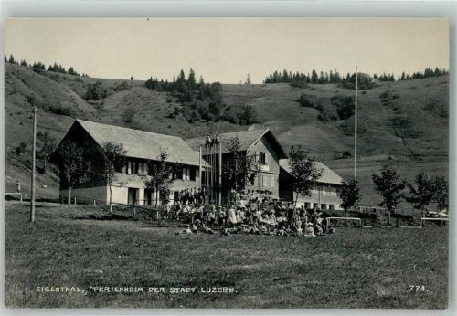 6013 Eigenthal Foto AK Pension Ferienheimder Stadt Luzern