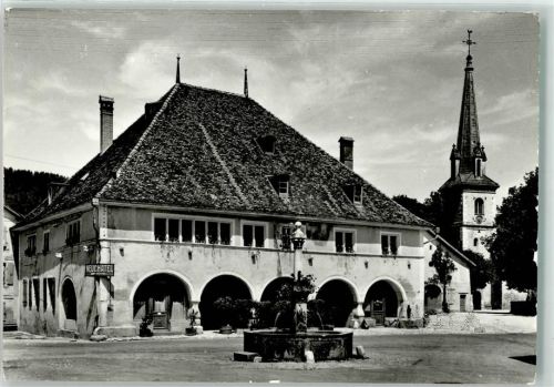 2112 Môtiers NE - Hotel de Ville Sonderstempel