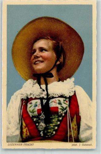 6000 Luzern Lucerne - Trachtenmädchen