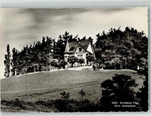 8360 Eschlikon TG Foto AK Gasthaus Säntisblick
