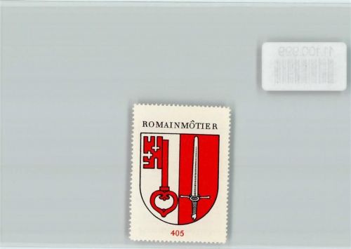 1323 Romainmôtier-Envy - Vignette Wappen Kaffee Hag ca 1920-1940 Romainmôtier