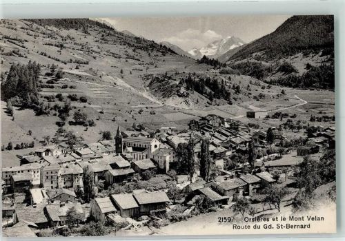 1937 Orsières - Mont Velan