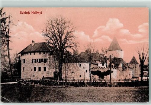 5707 Seengen Gebrauchsspuren Schloss Hallwil