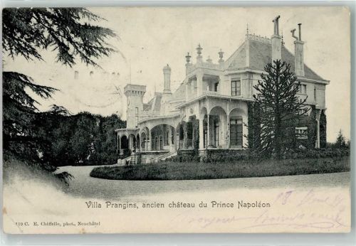 1197 Prangins 1902 - Villa ancien chateau du Prince Napoleon