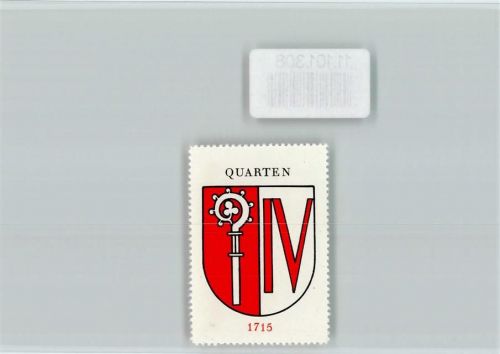 8883 Quarten - Vignette Wappen Kaffee Hag ca 1920-1940 Quarten