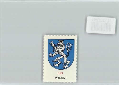 4806 Wikon - Vignette Wappen Kaffee Hag ca 1920-1940