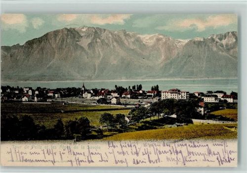 1814 La Tour-de-Peilz 1903 - Les Alpes de la Savoie