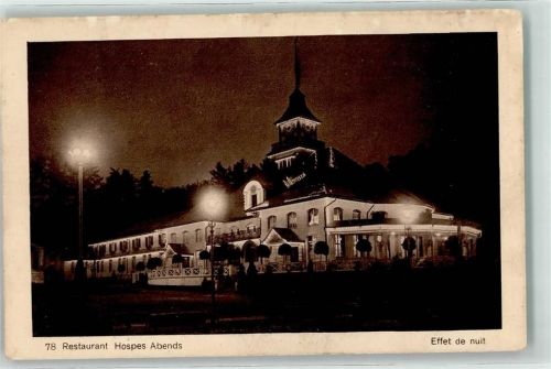 3000 Bern Berne 1914 - Landesausstellung Restaurant Hospes Abends