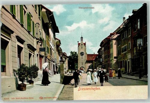 8253 Diessenhofen 1911 - Hauptstraße