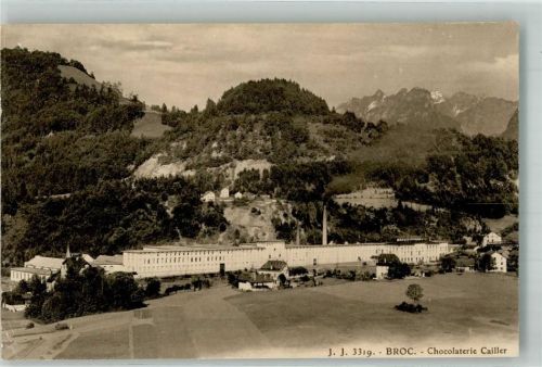 1636 Broc Foto AK Fabrik Schikolade