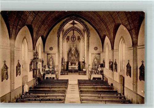 4102 Binningen - Kirchenschiff Inneres der Römischkatholischen Kirche
