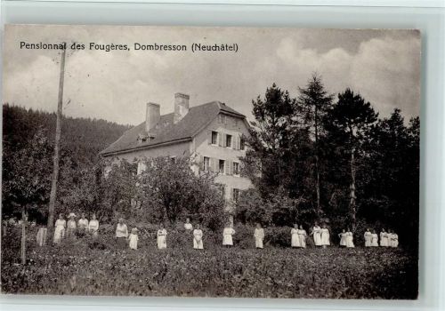 2056 Dombresson 1923 - Persionnat des Fougeres,gute Erhaltung AK