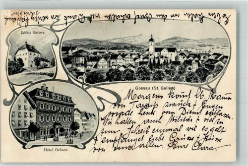 9200 Gossau SG - Schloss Oberberg Hotel Ochsen